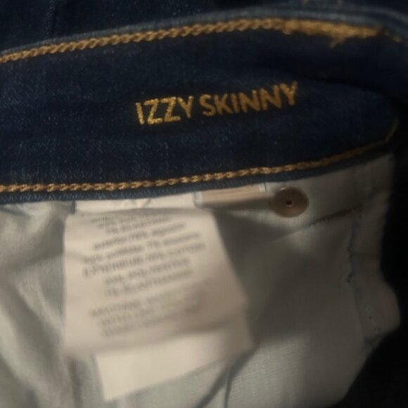 Michael Kors Izzy skinny 5 pockets denim jeans, size 12 - Picture 5 of 6